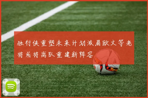 独行侠重塑未来计划浓眉欧文等老将或将离队重建新阵容